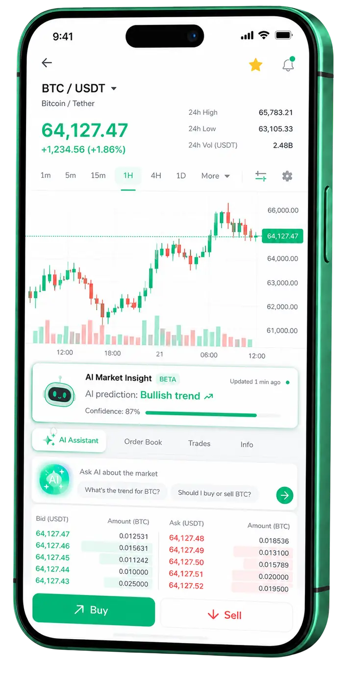 NairaRefinery AI trading on mobile